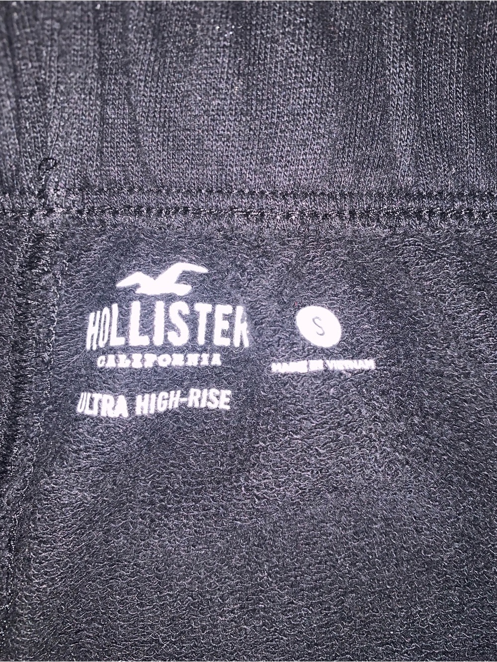 Hollister Black Cargo Jogger Pants - Picture 3 of 3